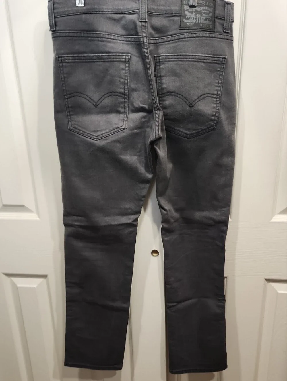 Levi's Men's 511 Line8 Slim Fit Charcoal Gray Jeans 32x30